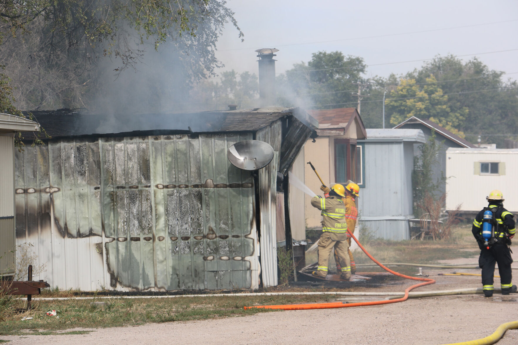 PHOTOS: Mitchell Fire